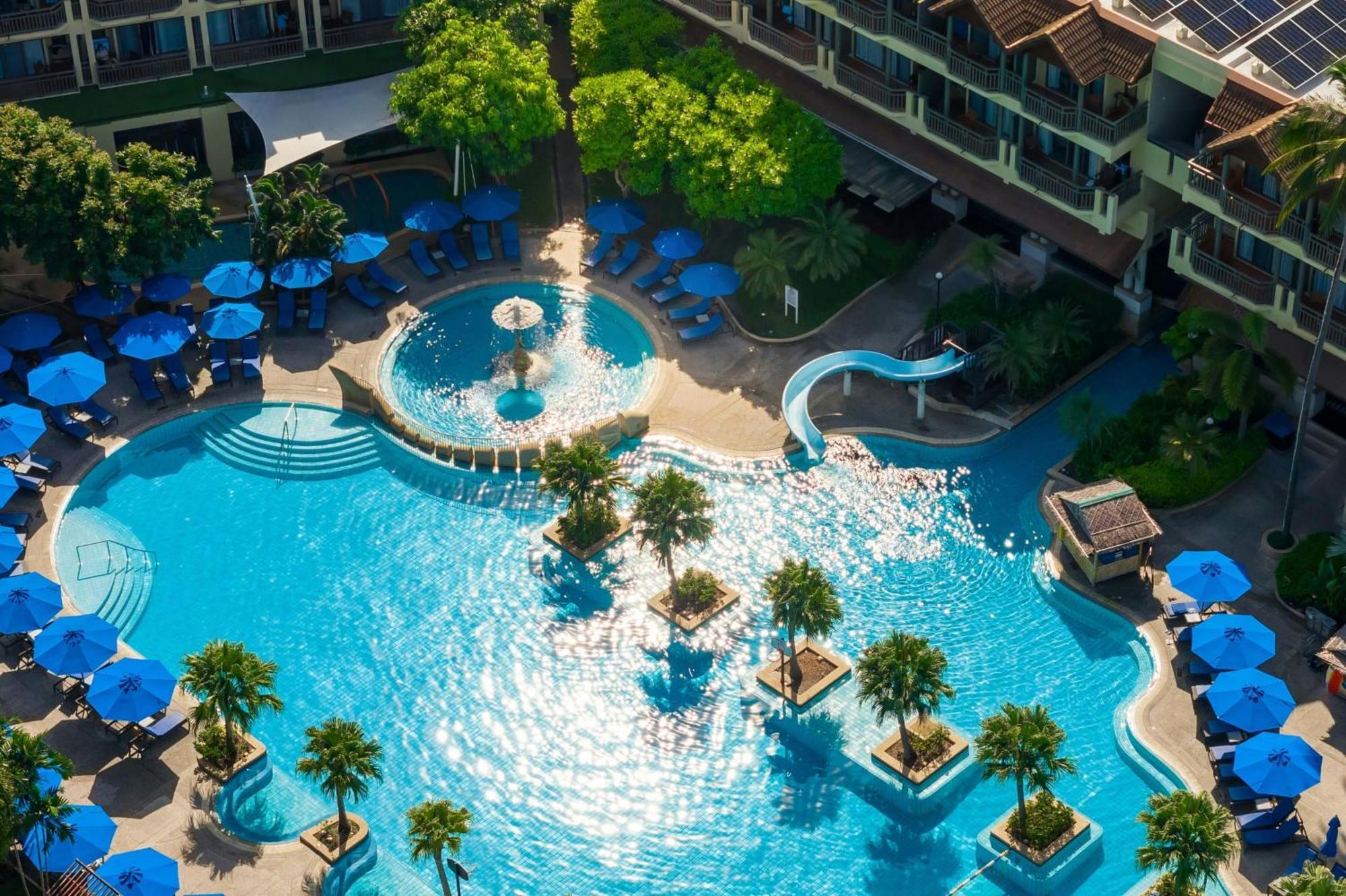 Phuket Marriott Resort & Spa, Merlin Beach Patong Exterior photo The pool at the Royal Paradise Hotel & Spa